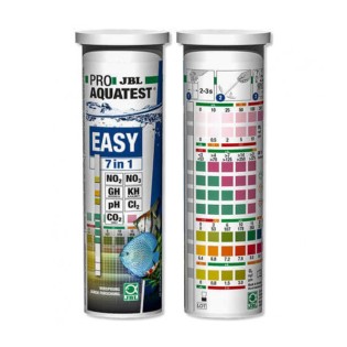 JBL EasyTest 7w1 (24144) - Paski do testowania pH, Kh, Gh, NO2, NO3, Cl2 i CO2 - 1 JBL EasyTest 7w1 (24144) - Paski do testowania pH, Kh, Gh, NO2, NO3, Cl2 i CO2 - 1