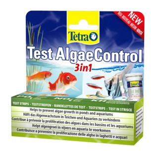 TETRA Test AlgaeControl 3w1 (T299078) - Test paskowy do odczytu poziomu PO4, NO3 i KH - 1