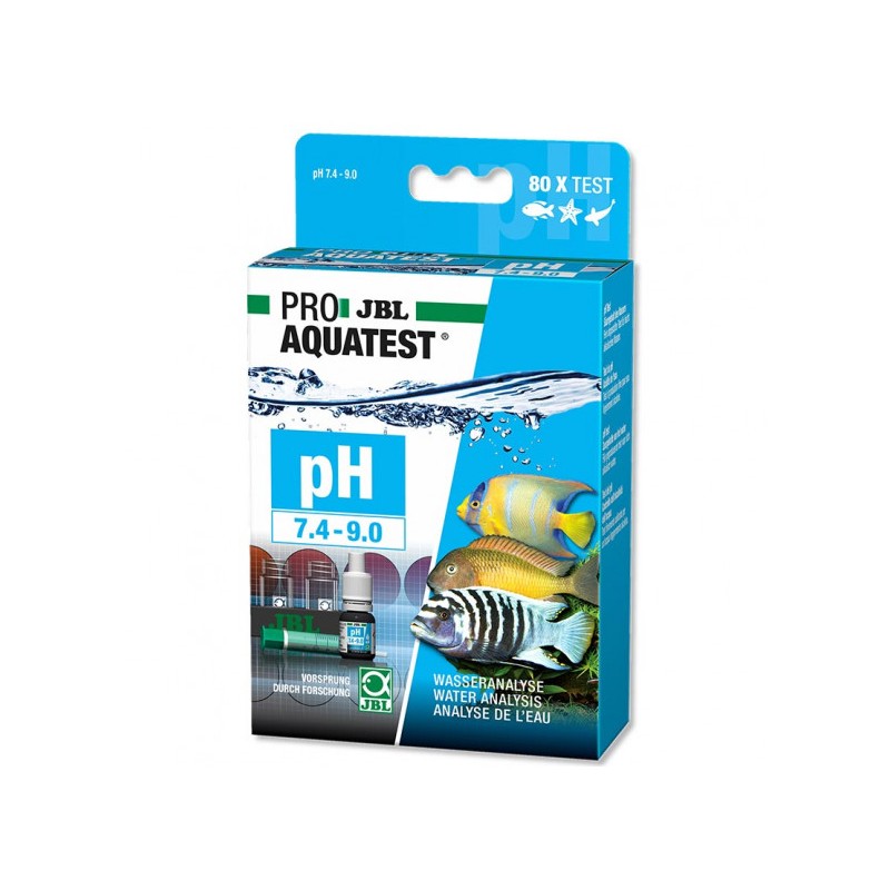 JBL Test pH 7,4-9,0 (24105) - Zastosowanie Malawi, Tanganika, Sulawesi. - 4