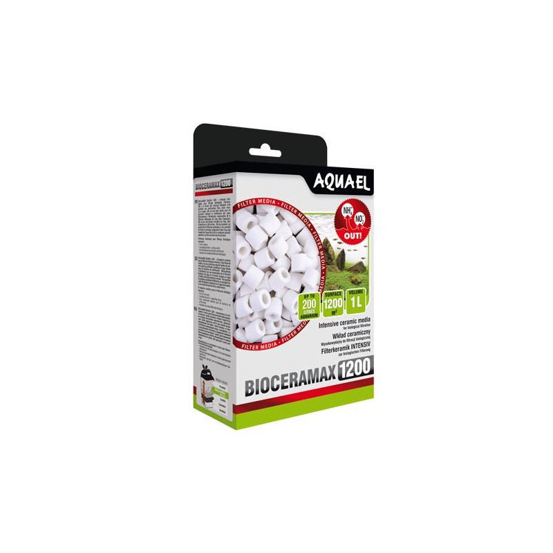 AQUAEL Bioceramax 1200 1L (106612) - Wkład przeznaczony do filtracji biologicznej - 2