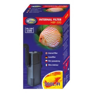 AQUA NOVA Internal Filter NBF-800 (NBF-800) - Wydajny filtr wewnętrzny do akwarium do 150l o mocy 15W - 4
