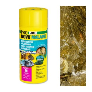 JBL PRONOVO MALAWI FLAKES M 1000MLPokarm podstawowy w płatkach dla pielęgnic zjadających porosty - 3
