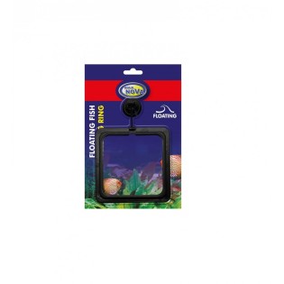 AQUA NOVA Floating Fish Feeding Ring 10x10cm (NFEEDING-RING-SQUARE) - Karmnik plastikowy, pływający, kwadratowy - 1