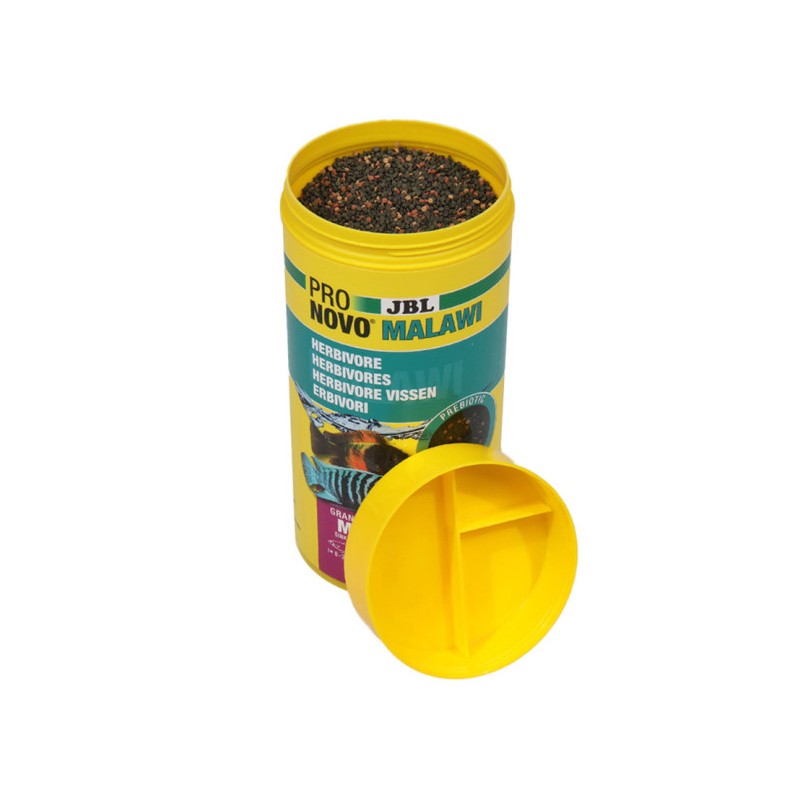 JBL PRONOVO MALAWI GRANO M 1000ML Pokarm podstawowy dla pielęgnic zjadających porosty 8-20 cm - 3