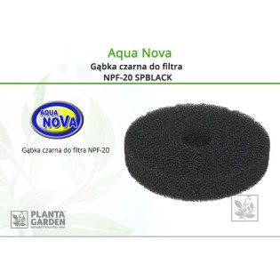 AQUA NOVA Gąbka czarna do filtra NPF-20 - 1
