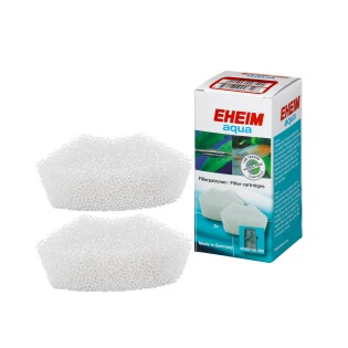 EHEIM Filter Cartridge (2617050) - Wkład filtracyjny 2szt do wewnętrznego filtra akwariowego aqua 60, aqua 160, aqua 200 - 1