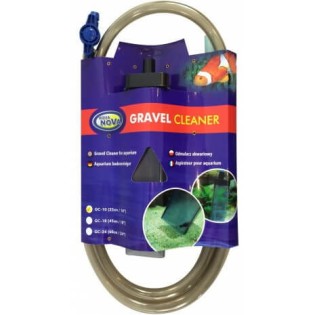 AQUA NOVA Gravel Cleaner 20cm (GC-10) - Odmulacz z zaworem do akwarium - 1