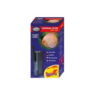 AQUA NOVA Internal Filter NBF-500 (NBF-500) - Wydajny filtr wewnętrzny do akwarium do 150l o mocy 15W - 5