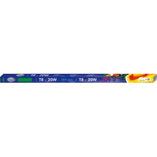 AQUA NOVA Świetlówka T8 20W 589mm, 7500K, biała dzienna - 1