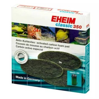 EHEIM Carbon Fine Filter Pad 3szt. (2628150) - Wkład węglowy do filtra Classic 350 (2215) - 2