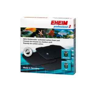 EHEIM Carbon Filter Pad 3szt. (2628710) - Wkład gąbkowy, węglowy do filtra Professionel 4+ (2271/2273/2275, 2371/73) - 2