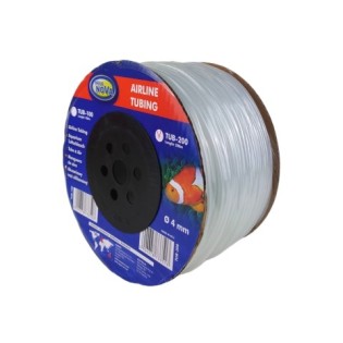 AQUA NOVA Wąż Silikonowy 4/6mm Rolka 200m (TUB-200) - Wąż bezbarwny do napowietrzania akwarium i dostarczania CO2 - 2