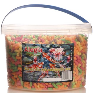 Alegia - karma dla ryb ozdobnych mix pałeczki 3L - 1
