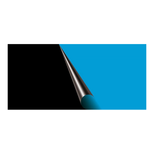 Tło dwustronne BLACK + BLUE 60x30cm (241-108673) - 1