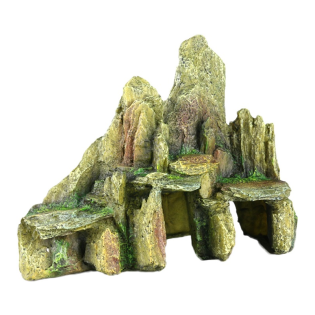 STONE -XL / Skała z grotą i mchem 25,5x15,5x20cm (234-104576) - 4