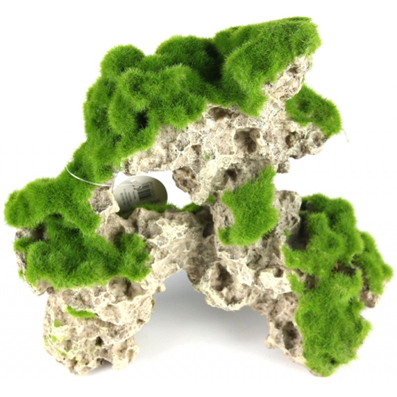 MOSS ROCK 1 / Skała z mchem STOJĄCA 26x13,5x24,5cm (234-431566) - 2