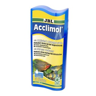 JBL Acclimol (2307200) Preparat do uzdatniania wody do akwariów słodkowodnych do aklimatyzacji ryb 250ML - 1