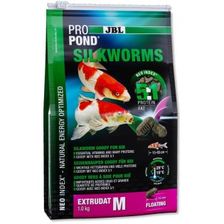 JBL PROPOND SILKWORMS M (4133100) 1KG Jedwabniki Goody dla Koi - 2