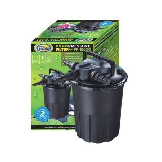 AQUA NOVA Pressure Filter NFF-15000  (NFF-15000 ) - Filtr ciśnieniowy z funkcją samoczyszczenia do oczka 9000-15000l - 8