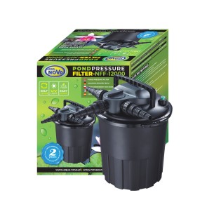 AQUA NOVA Pressure Filter NFF-12000 (NFF-12000) - Filtr ciśnieniowy z funkcją samoczyszczenia do oczka 6000-12000l - 8
