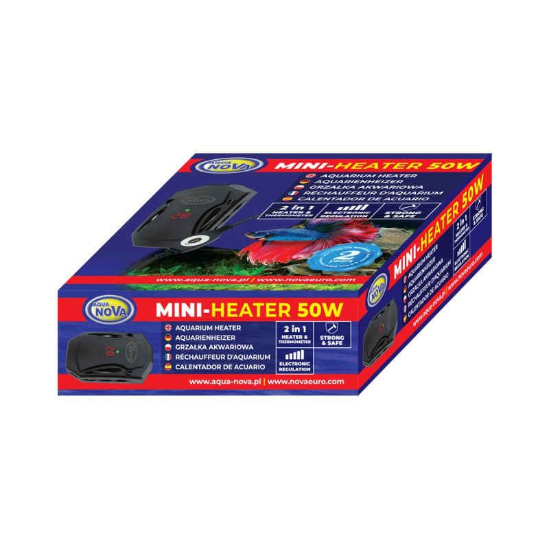 Aqua Nova Grzałki MINI-HEATER-50W - 3