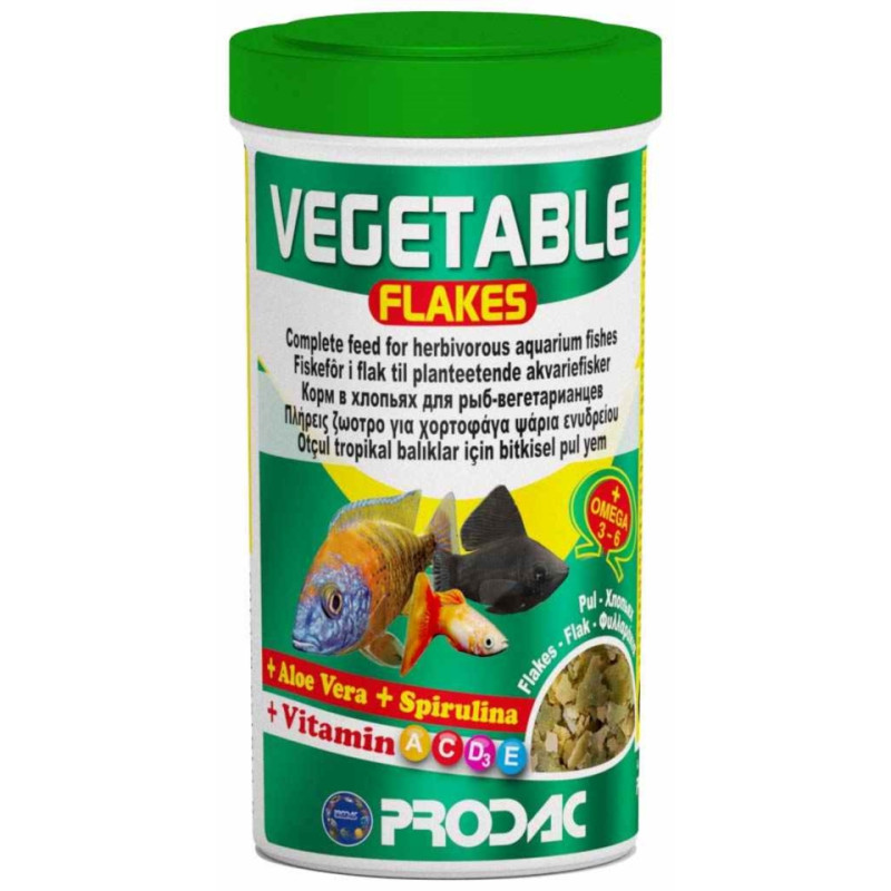 Prodac Vegetable Flakes 250ml 50g - 1