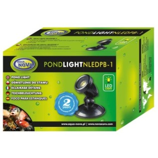 AQUA NOVA Pond Light LED 1x1,0W 12V (NLED-PB1) - Lampa Led do oczka wodnego - 1