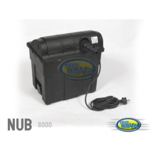 AQUA NOVA Pond Filter NUB-6000 + UV (NUB-6000) - Filtr przelewowy z lampą UV do oczka wodnego - 1 AQUA NOVA Pond Filter NUB-6000 + UV (NUB-6000) - Filtr przelewowy z lampą UV do oczka wodnego - 1