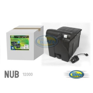 AQUA NOVA Pond Filter NUB-12000 + UV (NUB-12000) - Filtr przelewowy z lampą UV do oczka wodnego - 4