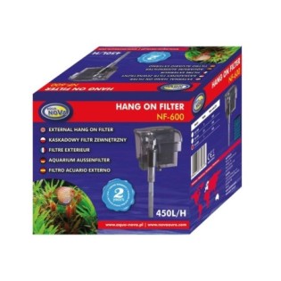 AQUA NOVA Hang on Filter NF-600 (NF-600) - Filtr kaskadowy do akwarium - 2