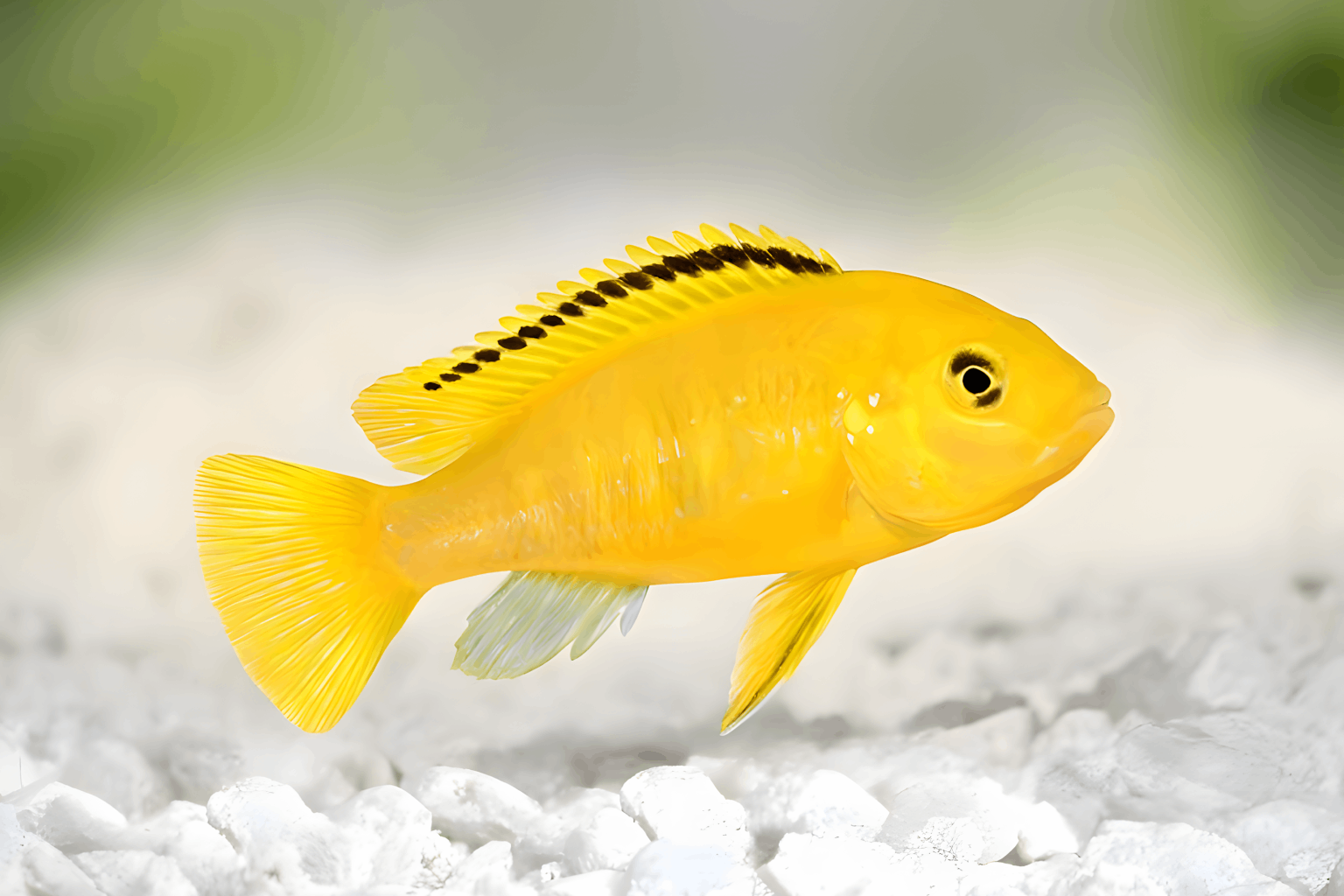 Labidochromis caeruleus „Electric Yellow” – kompleksowy przewodnik